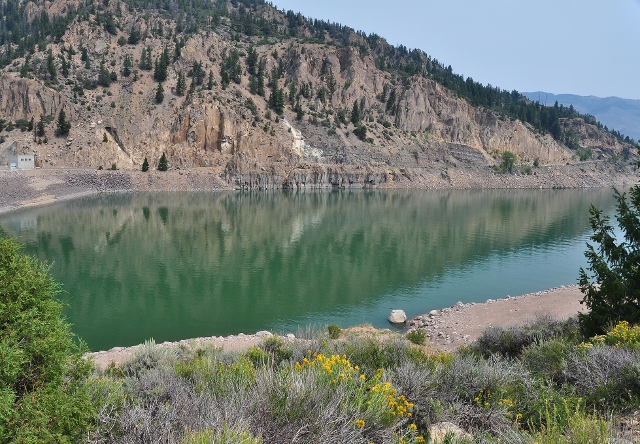 Green Mtn Reservoir, near the dam